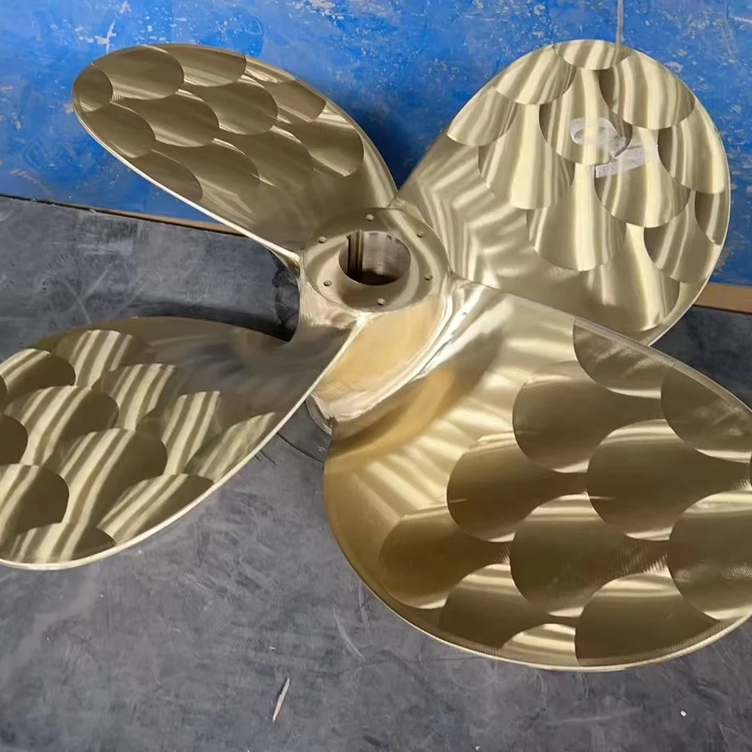 High Quality Marine 4 Blade Bronze Propeller with CCS Certificate