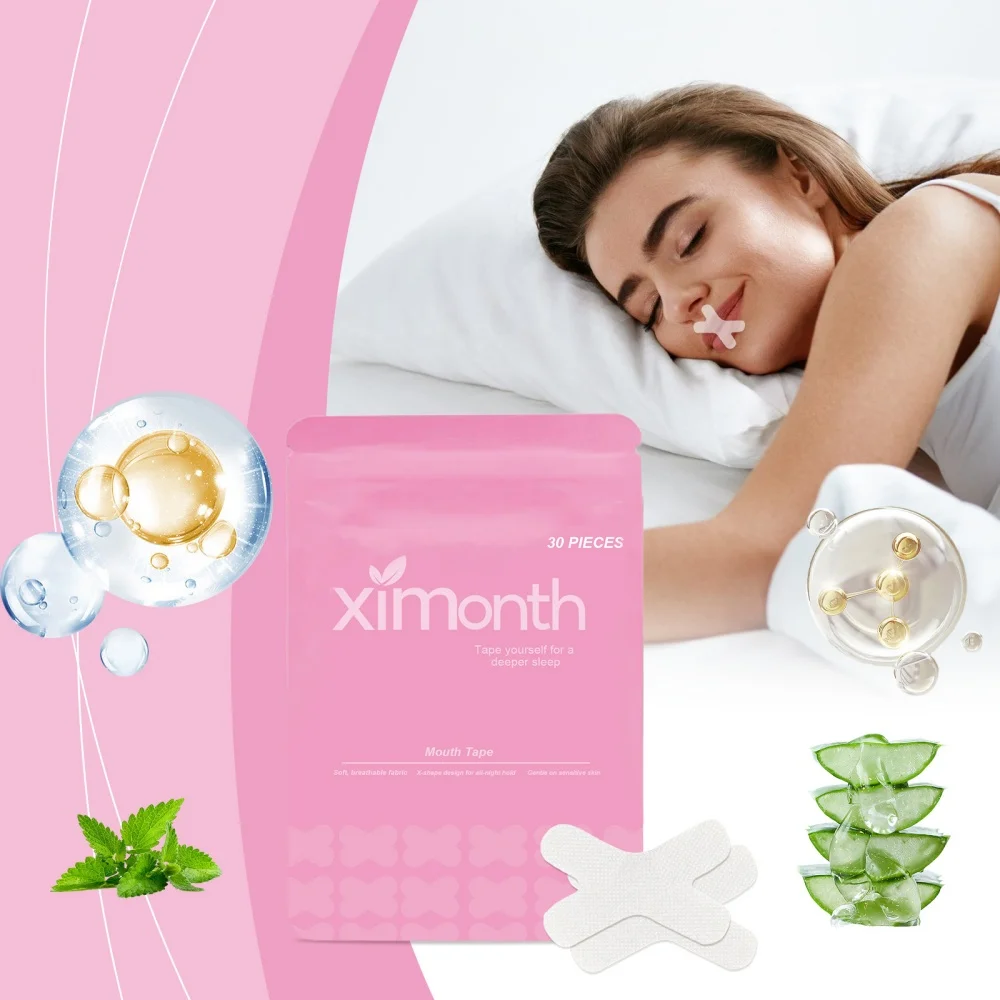 

Sleep anti snoring patch [night specific] Anti snoring mute patch, gentle care, stable deep sleep, anti snoring breathing patch