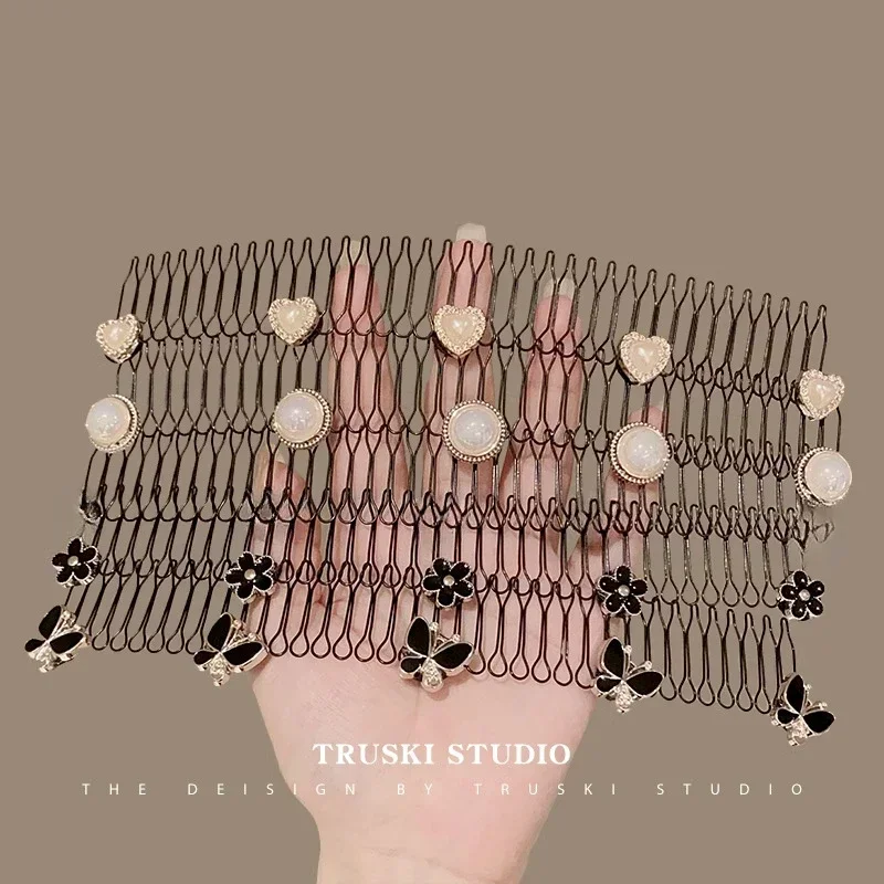 Rhinestone Hairpin vs Standard Clips Honest Comparison for Bangs — view 1