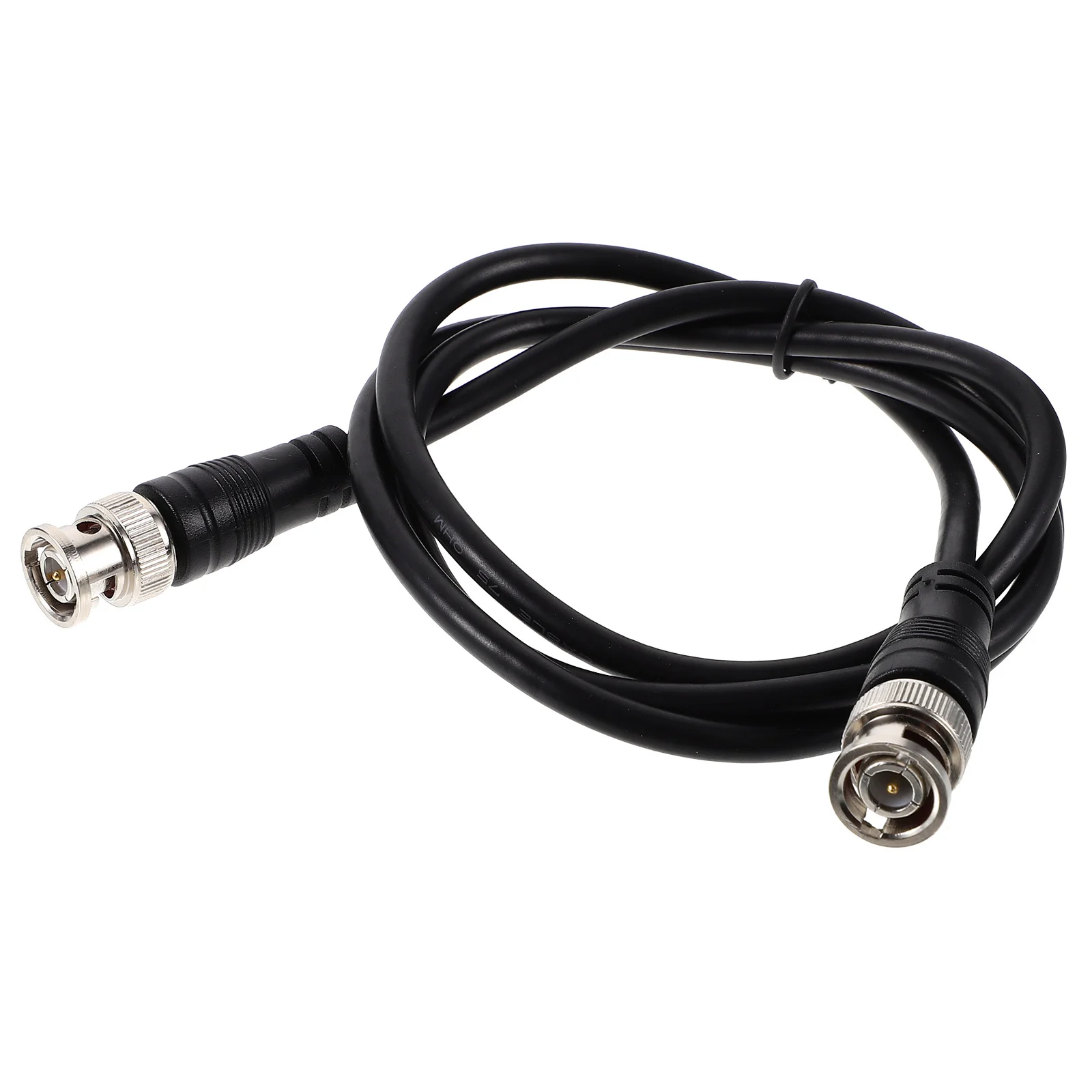 Bnc Male to Q9 Jumper Video Cable 75-3-5 Coaxial Line Recorder Extension (1 Meter) Antenna for Security