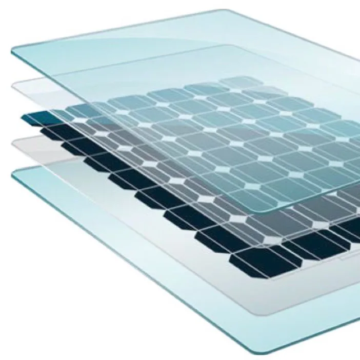 Высокоэффективный прозрачный модуль датчика солнечной панели Bipv