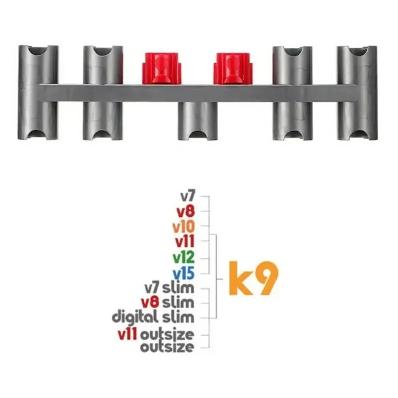 Do odkurzacza Dyson V7 V8 V10 V11 V15 Miejsce głowicy szczotki Dysza Akcesoria do czyszczenia Wspornik Półka do przechowywania Uchwyt na narzędzia