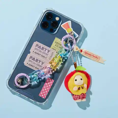 Äkta Sylvanian Families Jordgubb Kanin Snö Hjort Äpple Får Hängsmycke Banan Husky Seal Docka Anime Dockor För Flickor Leksak Leksaker 8 best sales Sylvanian familjens katter - №2