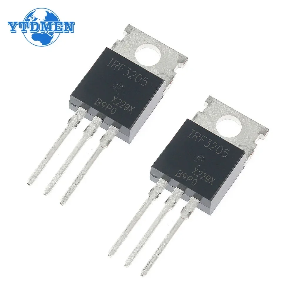 5PCS IR Mosfet Transistor IRFZ44N IRF3205 IRF1404 IRF1405 IRF4905 IRF540 IRF9540 Power MOSFET TO-220 Transistors Package