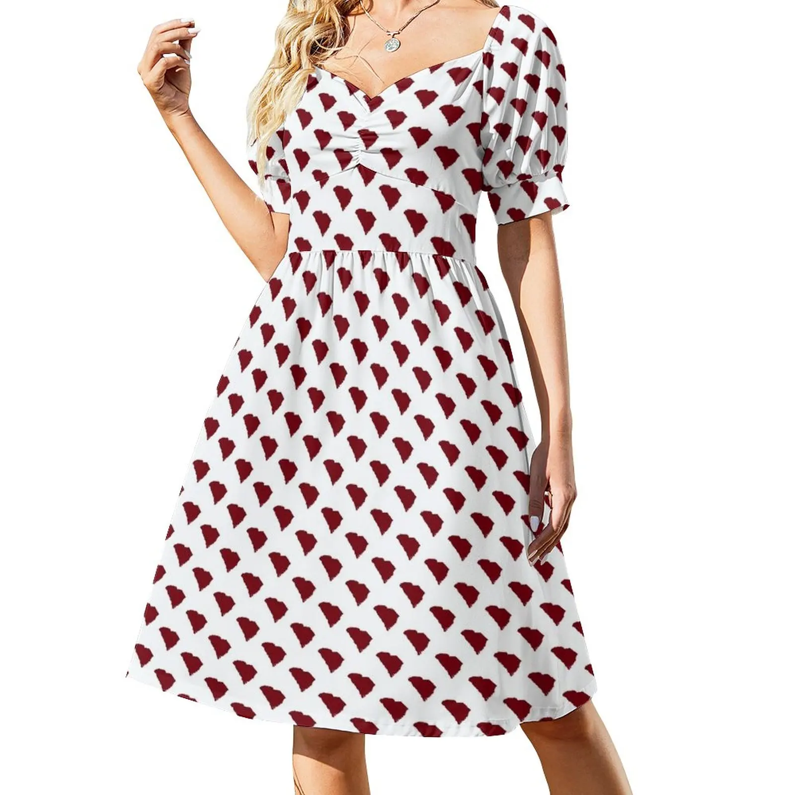 

South Carolina Garnet Sleeveless Dress Women's clothing long sleeve dresses