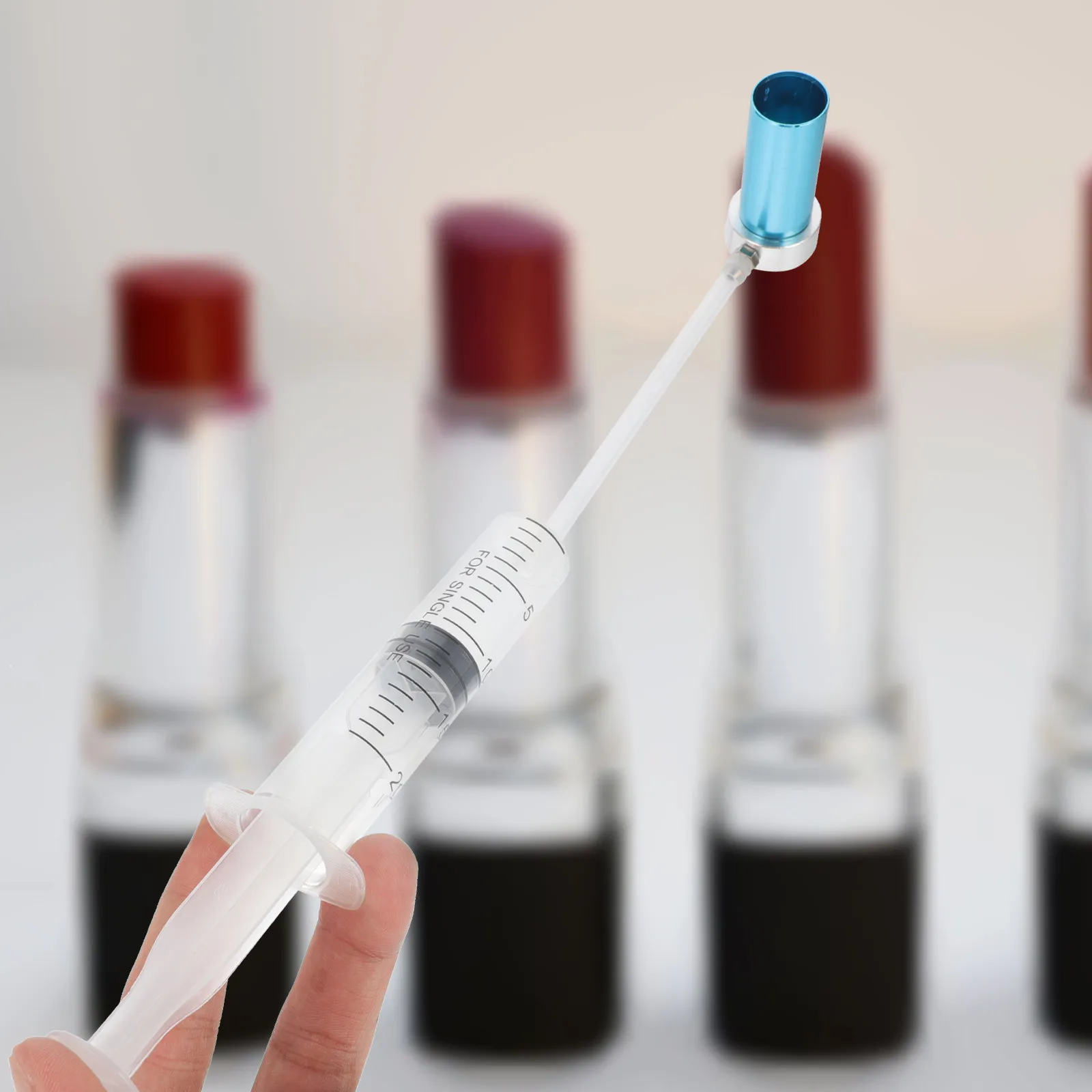 2Sets Lippenbalsem DIY-vorm Siliconen Lipstick-vormset voor cosmetica Ambachtelijke accessoires DIY-benodigdheden Lipstick maken accessoire