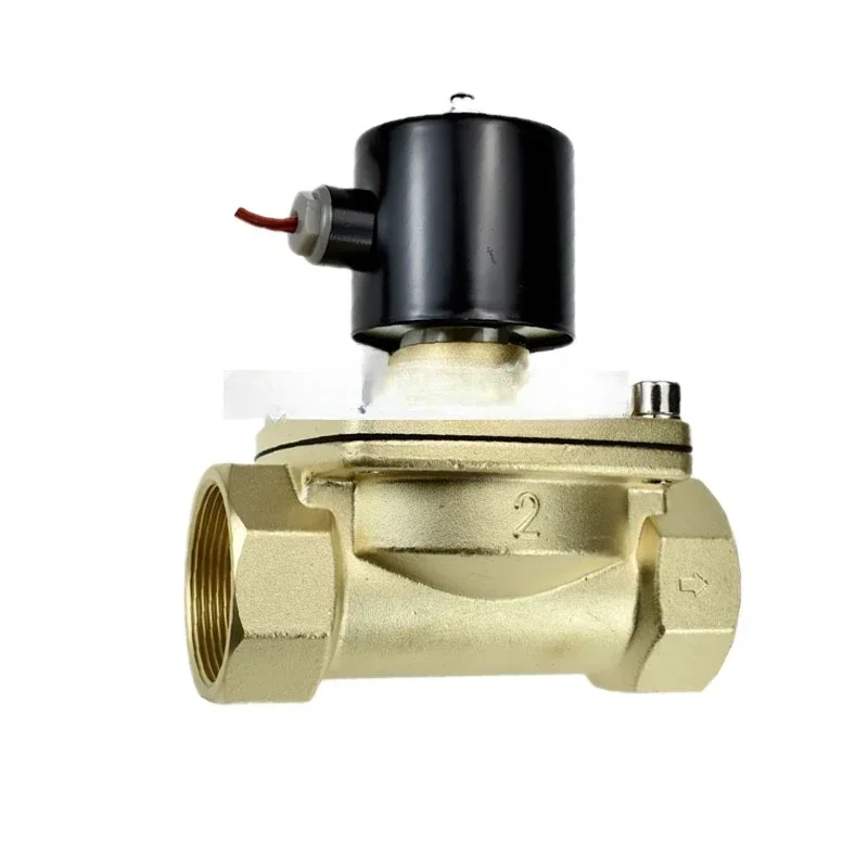 2W500-50 solenoid valve Normally closed copper water valve DN50 valve AC220V DC24V