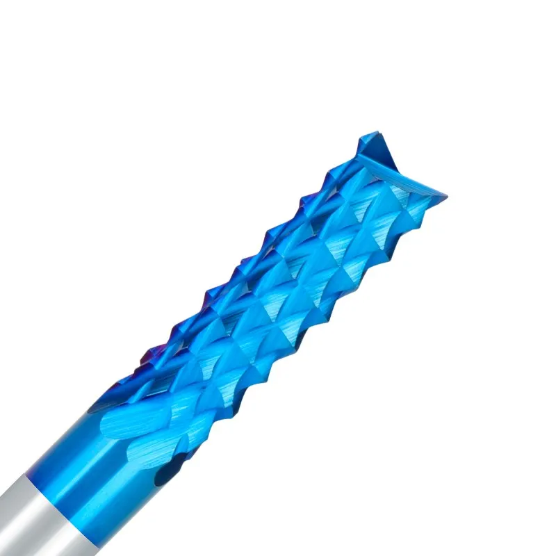 XCAN Hartmetall Mais Schaftfräser 3,175-12mm Schaft PCB Fräser Nano Blau Beschichtet PCB Schaftfräser CNC Schneiden Fräsen Werkzeuge – Detail 8