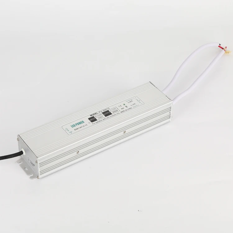 Alimentation LED haute puissance pour éclairage d'affichage, DC12V 300W IP67, étanche