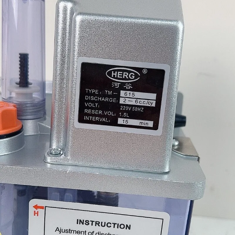 HERG type automatic intermittent lubrication pump TM-615A630/10 electric lubricating oil pump 3120
