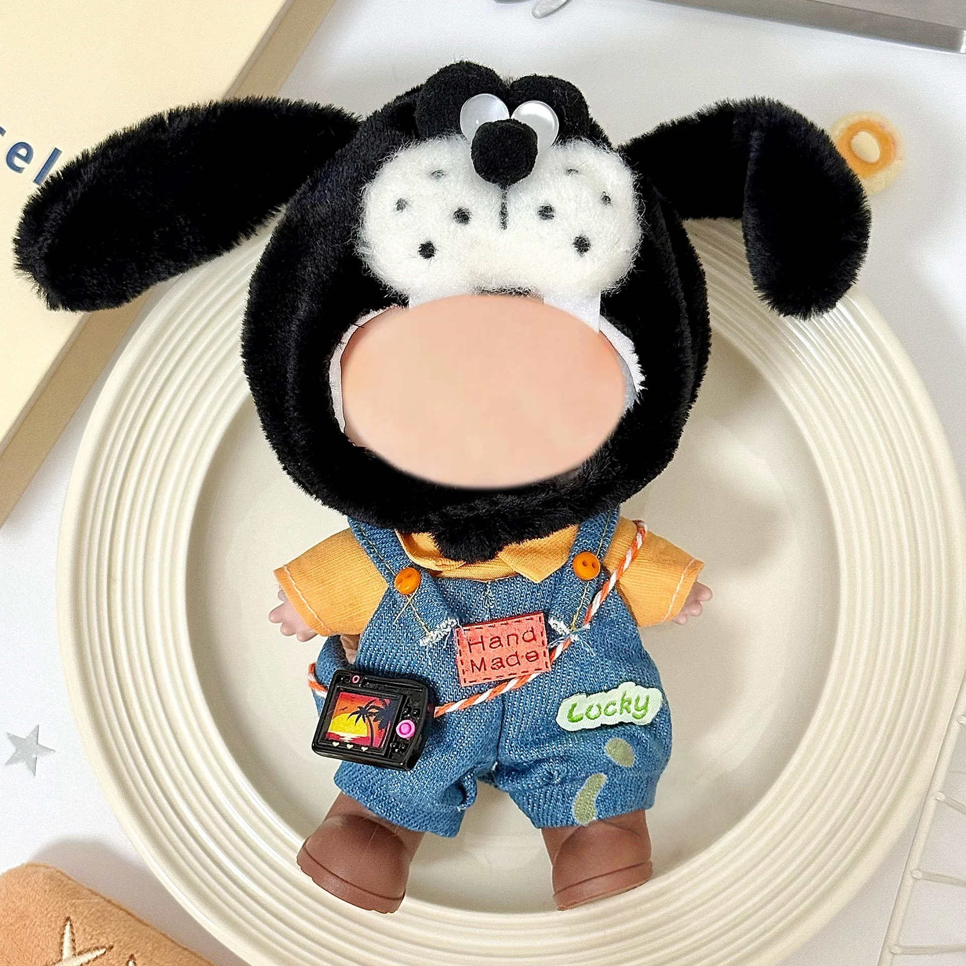 Puppenkleidung, Puppenkleidung der Welpen- und Froschserie, 17-cm-Puppenanhängerzubehör mit Blindbox