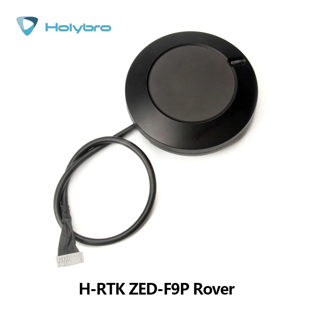 H-RTK ZED-F9P High Precision RTK GPS Module Built-in RM3100 Compass Dual-Band Multi-GNSS IP66 Rated Rover for Drone Accessories