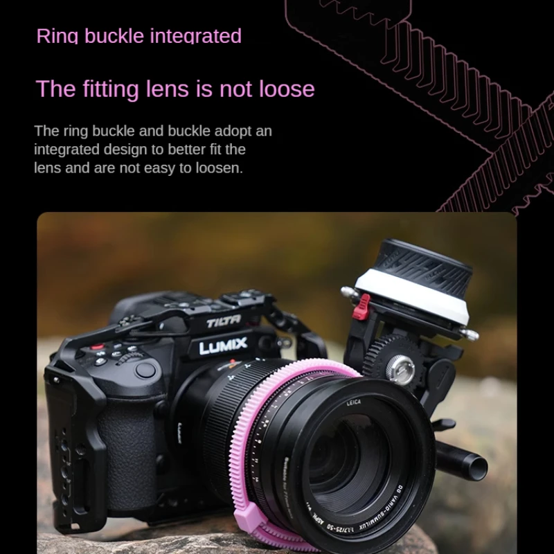 TILTA Universal Focus Gear Ring Color lens camera zoom ring rubber ring adjustable for follow focus