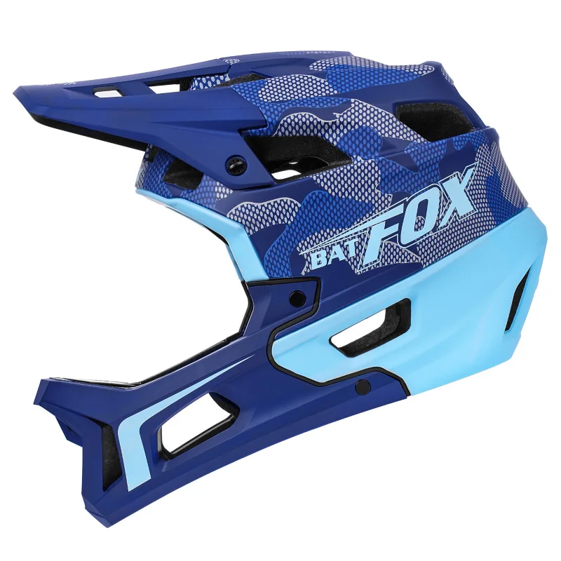 

BATFOX MTB Full Face Helmet Adult DH Downhill Bike casco bicicleta Off-Road Safety Helmet Mountain Bike BMX Full Cover Helmet