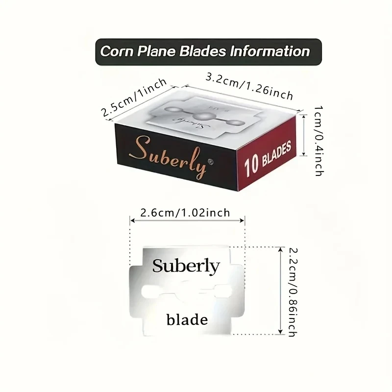 Stainless Steel Safety Razor Blades, Half Single Edge, Old-Fashioned Manual Shaving Blades for Barbers & Hairdressing Tools - view 4