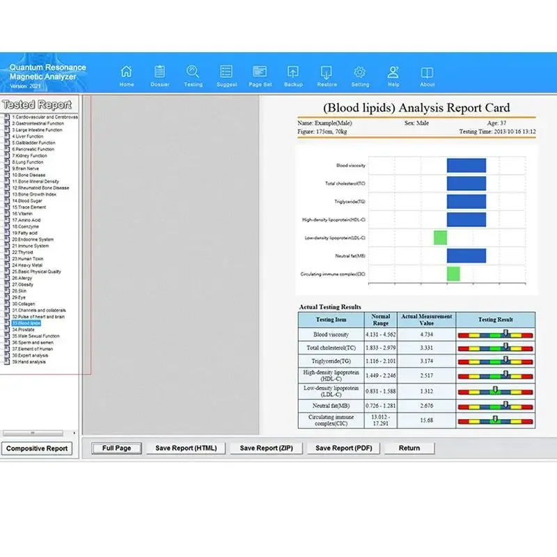 Novo conjunto de analisador magnético de ressonância quan tum toque manual quan tum analisador corporal 52 relatórios bom preço