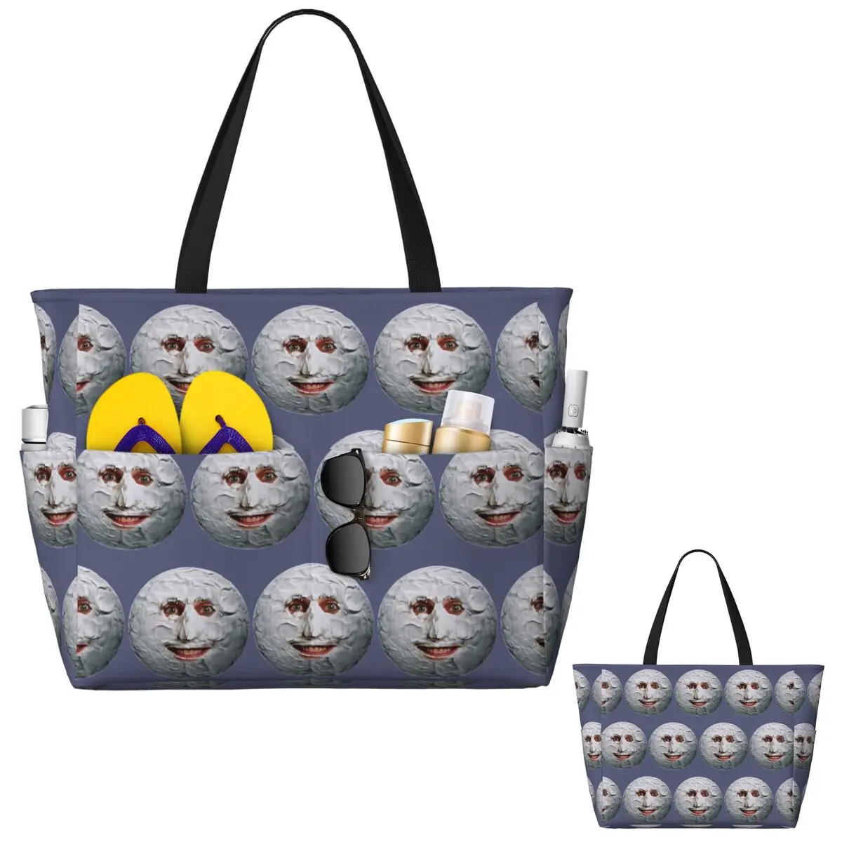 

The Mighty Boosh Beach Tote Bag Sport Gym Yoga Duffle Large Tote Bag Women Travel Bag Fitness bag