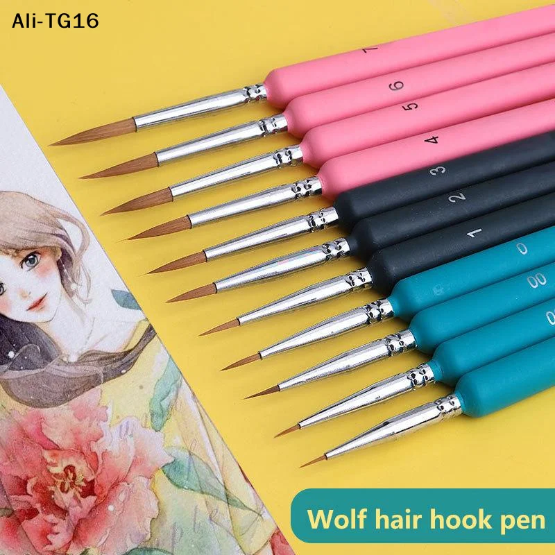 【Y3】9/11pcs Miniature Paint Brushes Detail Tip Paint Brushes Set With Ergonomic Handle - Suitable For Acrylic Painting Oil Wat