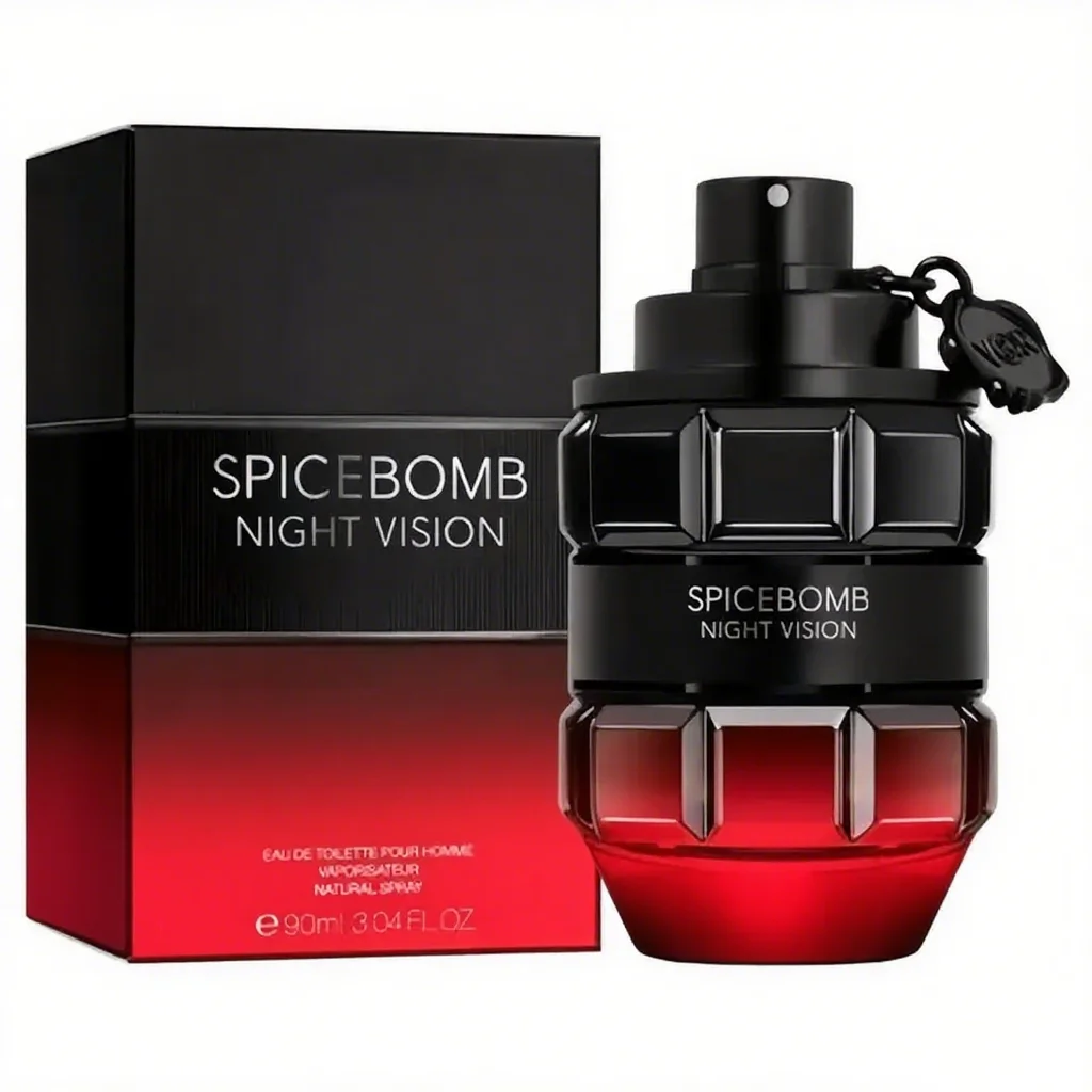 Viktor e Rolf Boom! Perfume masculino - Madeira picante misturada com âmbar e baunilha, 3,4 onças, fragrância duradoura, masculino de alta qualidade