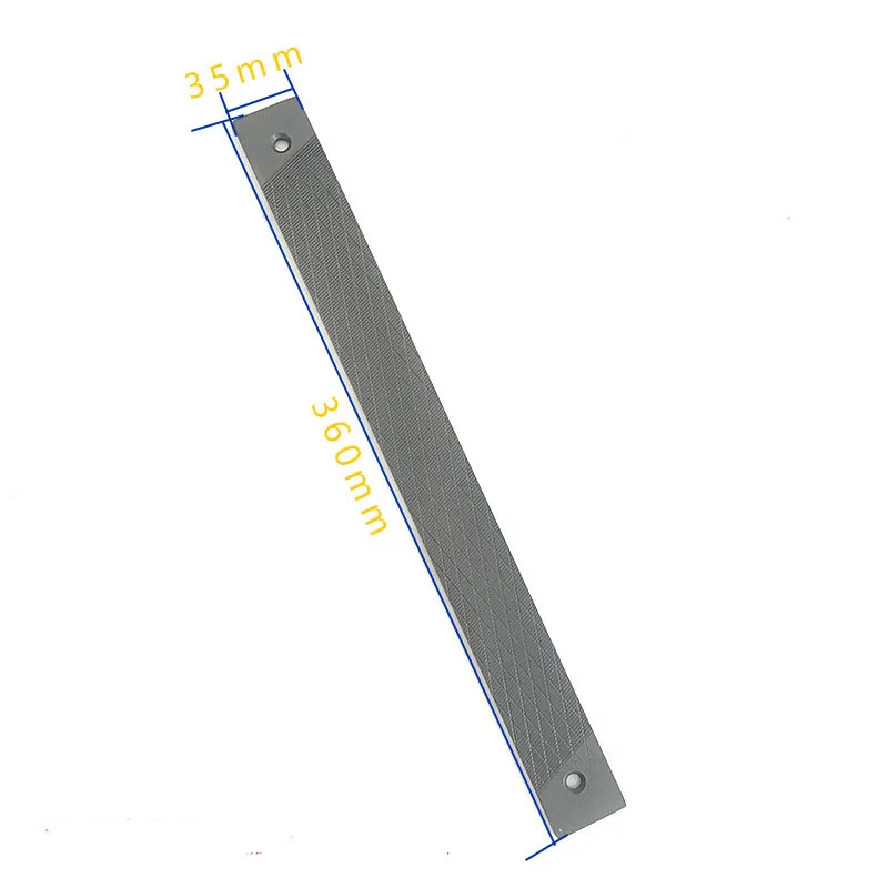 

14" 350mm Double side Curved Teeth Two Holes Aluminum Sheet Car Body File Car Panel Polishing File Steel Rasper