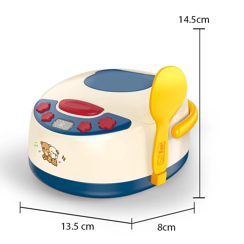 子供のためのシミュレーション音楽炊飯器おもちゃ,多機能プレイハウス,キッチンおもちゃ,子供のための教育ギフト