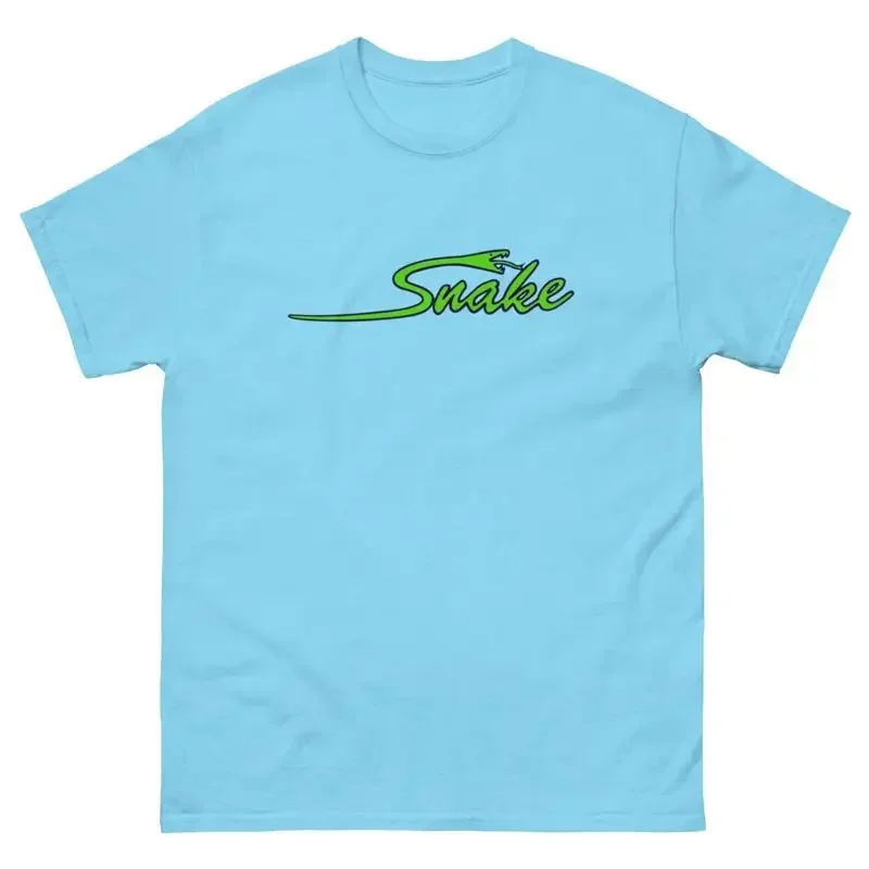 Snake Skate Green Retro Skateboarding T Shirt Designs