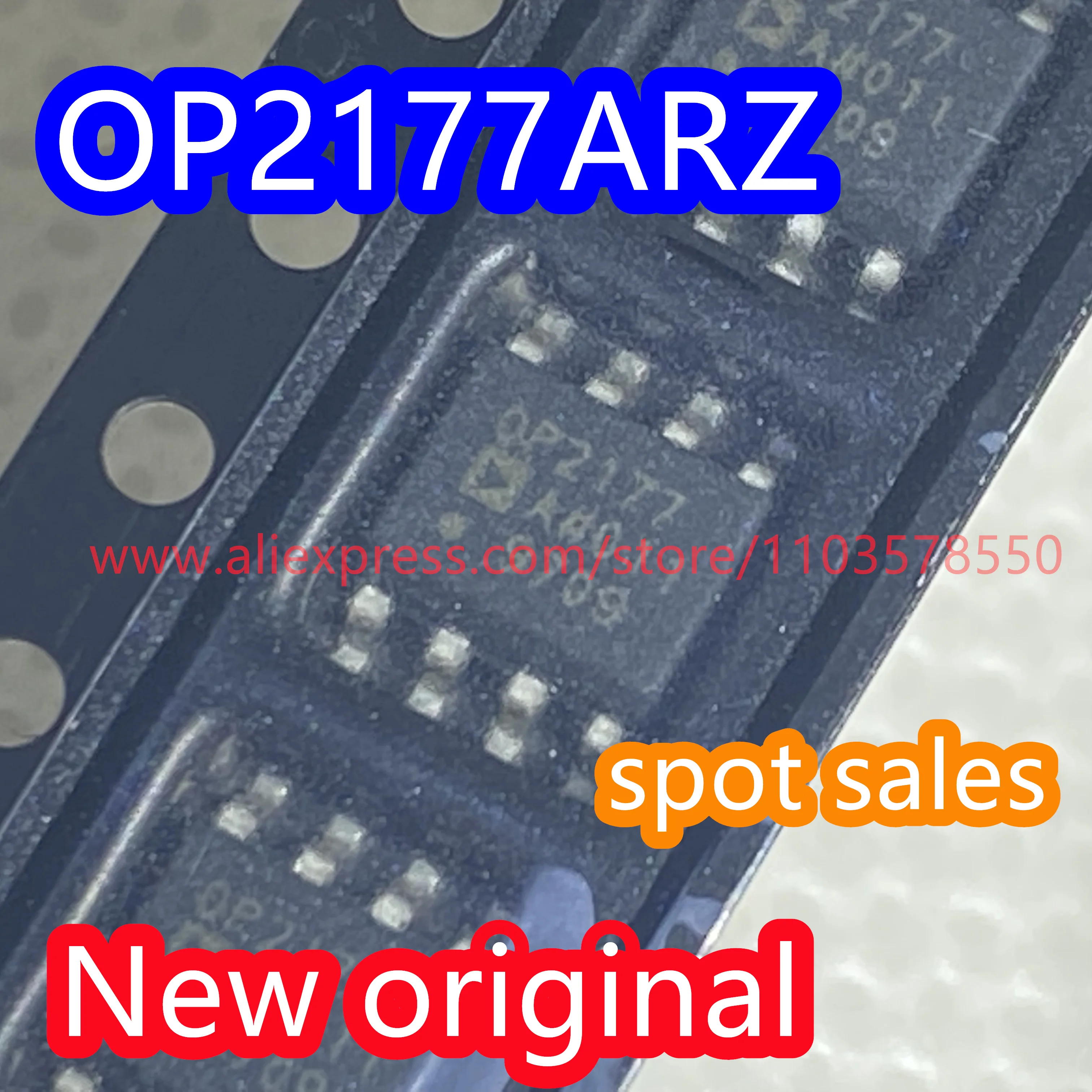 10PCS  OP2177ARZ package SOP-8 low input bias current operational amplifier chip OP2177AR 100% brand new original OP2177A