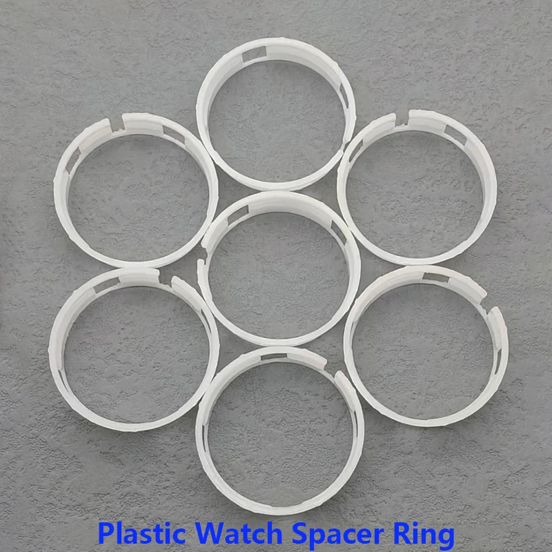

1/3Pcs Plastic Watch Spacer Ring Fits NH35 NH36 Movement Men's Watches Inner Cover Ring NH35 NH36 Watch Inserts Spacer Ring Part