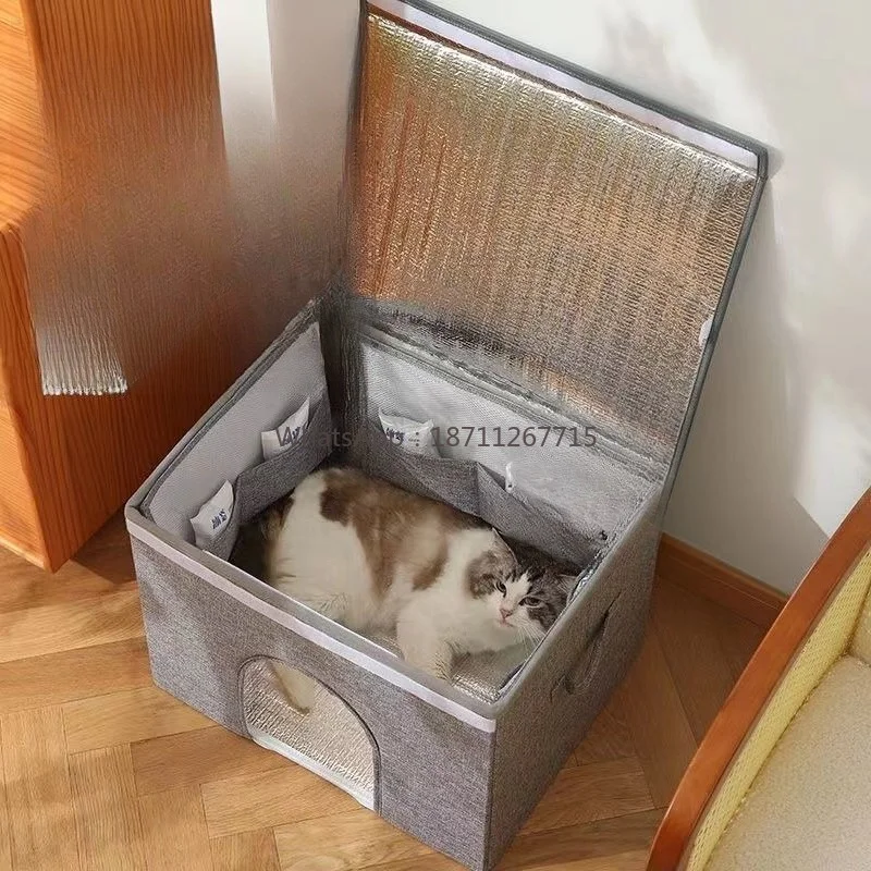 Cat igloo air-conditioned room summer cat nest summer cooling heat dissipation cool not sultry closed security hut