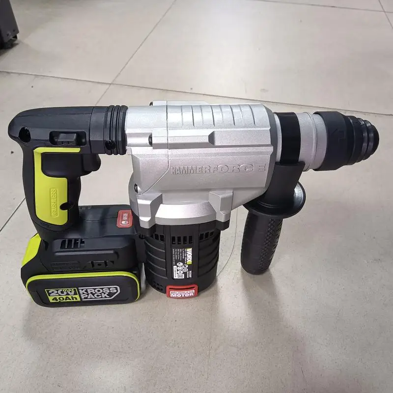 Macchine per trapani a percussione rotanti senza fili con batteria al litio