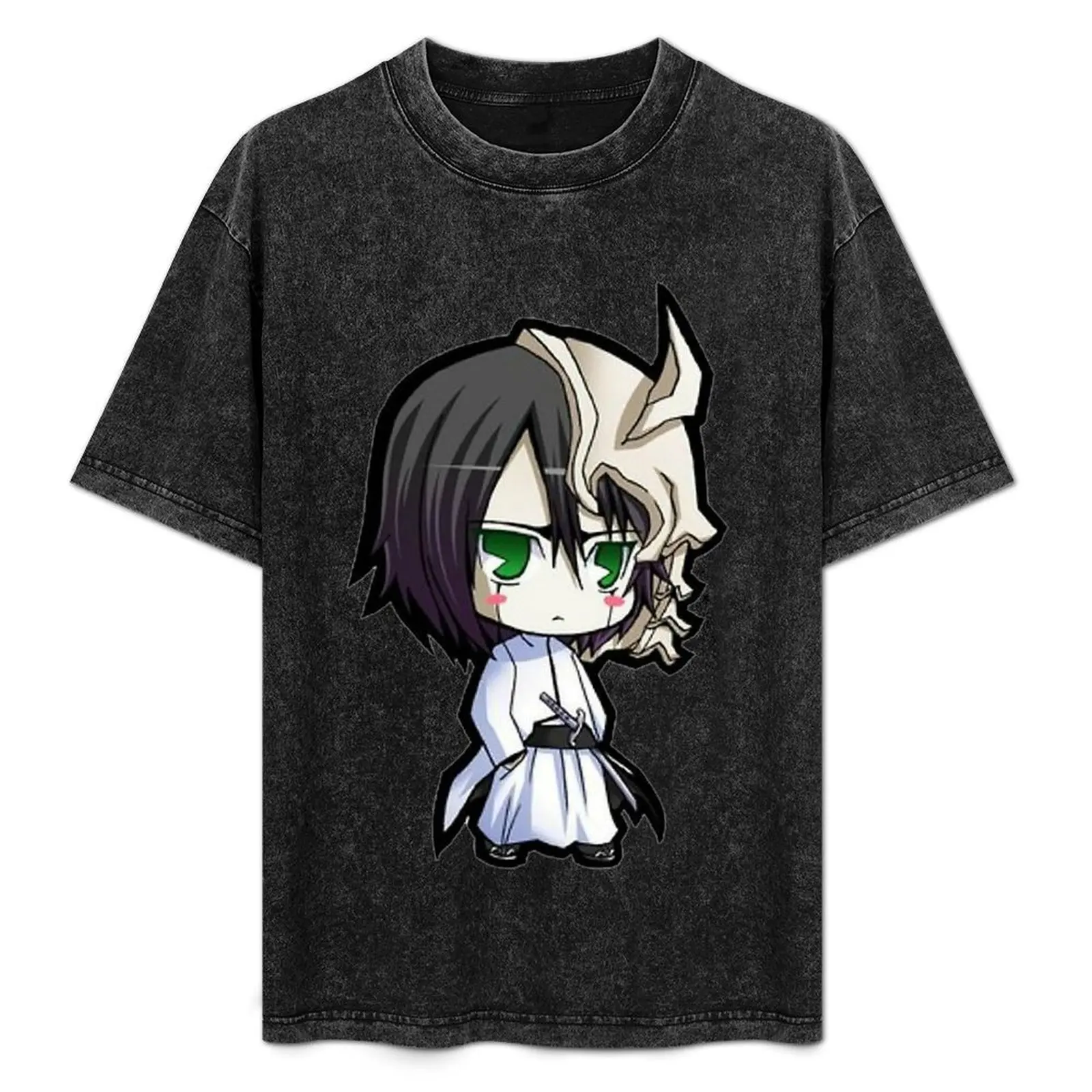 

CHIBI caricatura Ulquiorra T-Shirt Cool Feeling Summer Tee Shirt