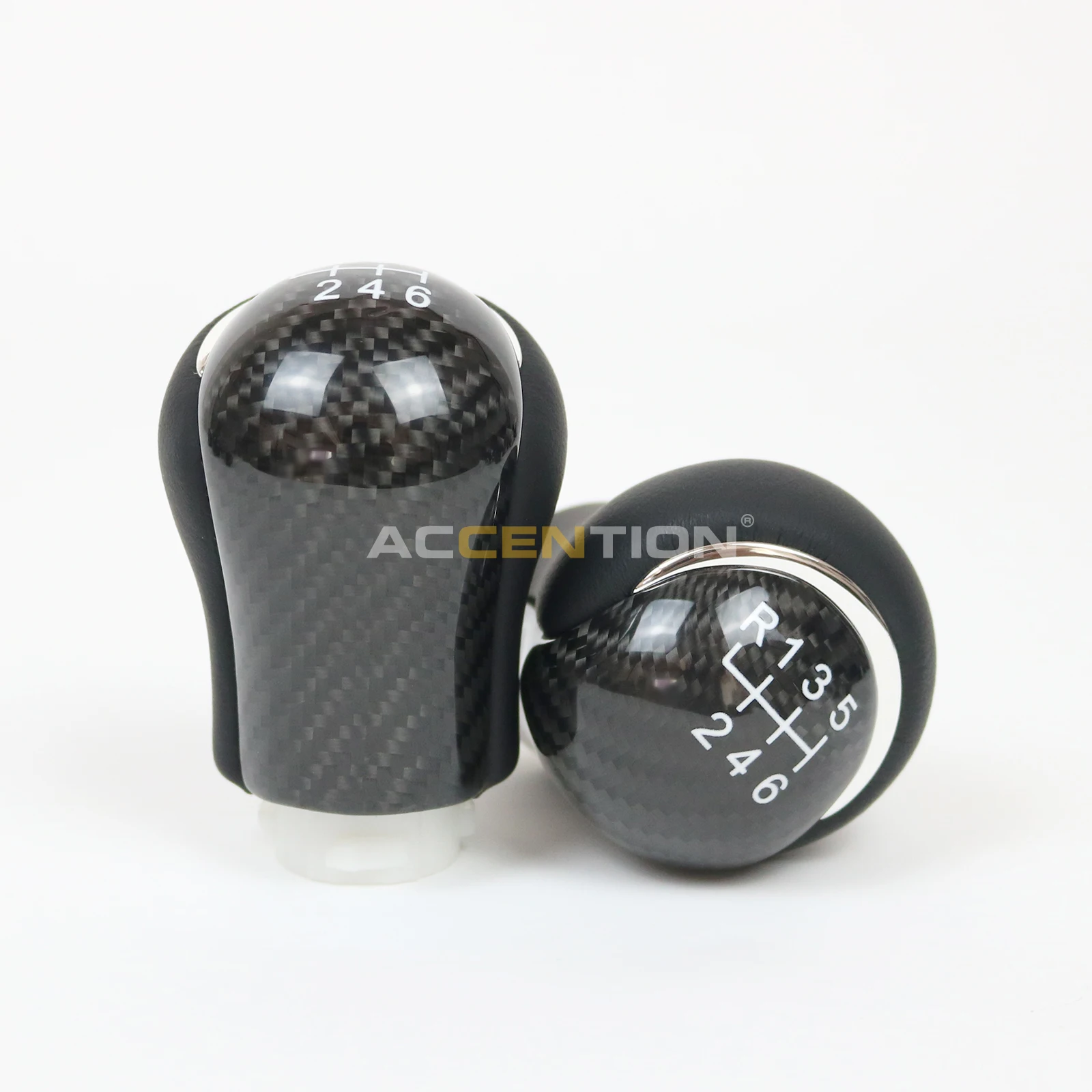 

Carbon Fiber 19mm 6S Gear Shift Knob Gear Shifter Handle For Toyota Hilux Revo 2015 2016 2017 2018 2019 2020