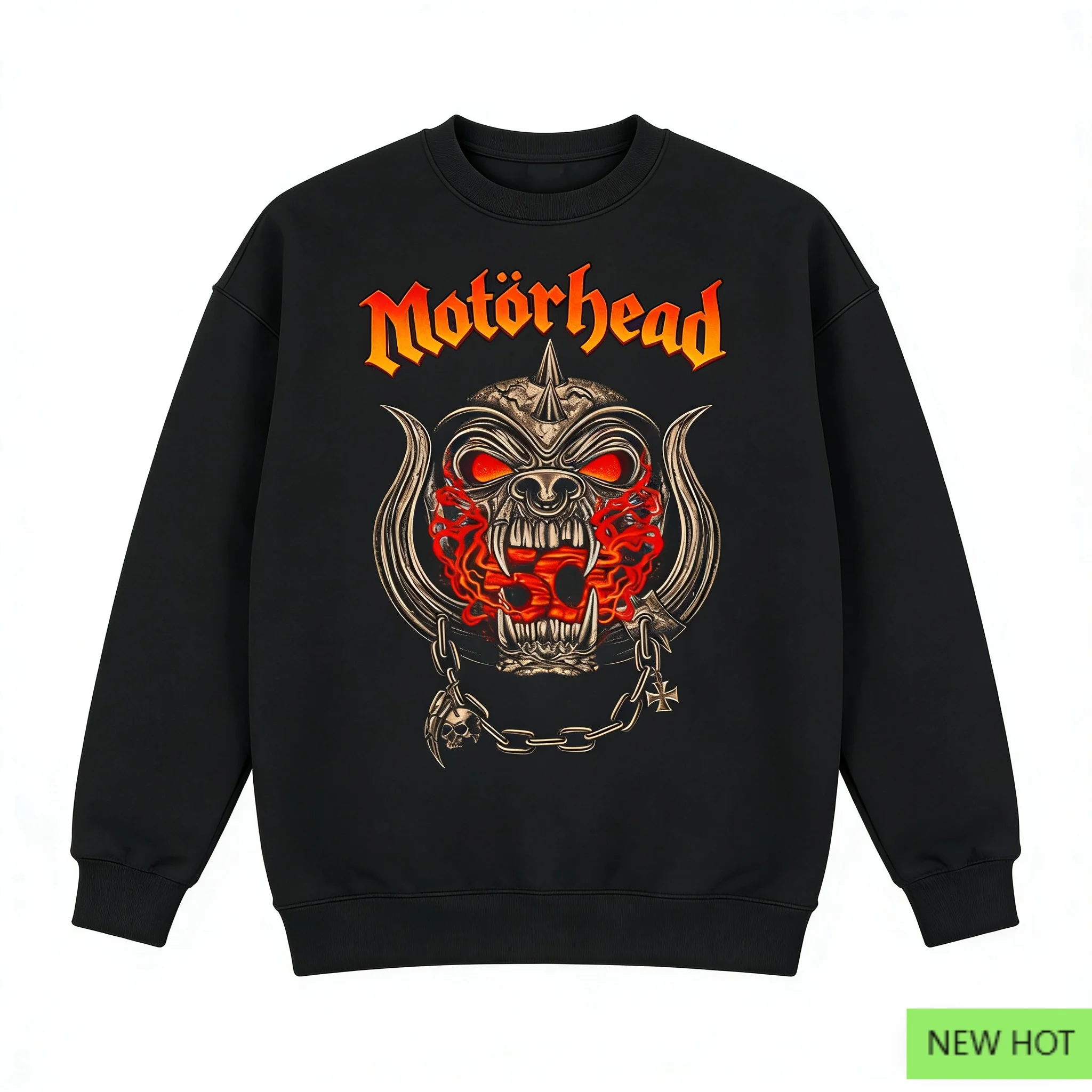 سترة Motorhead War Pig Hoodie، سويت شيرت معدني سريع، مثالية للمعجبين الذين يحبون الفرقة التميمة ونمط Hard Rock #2