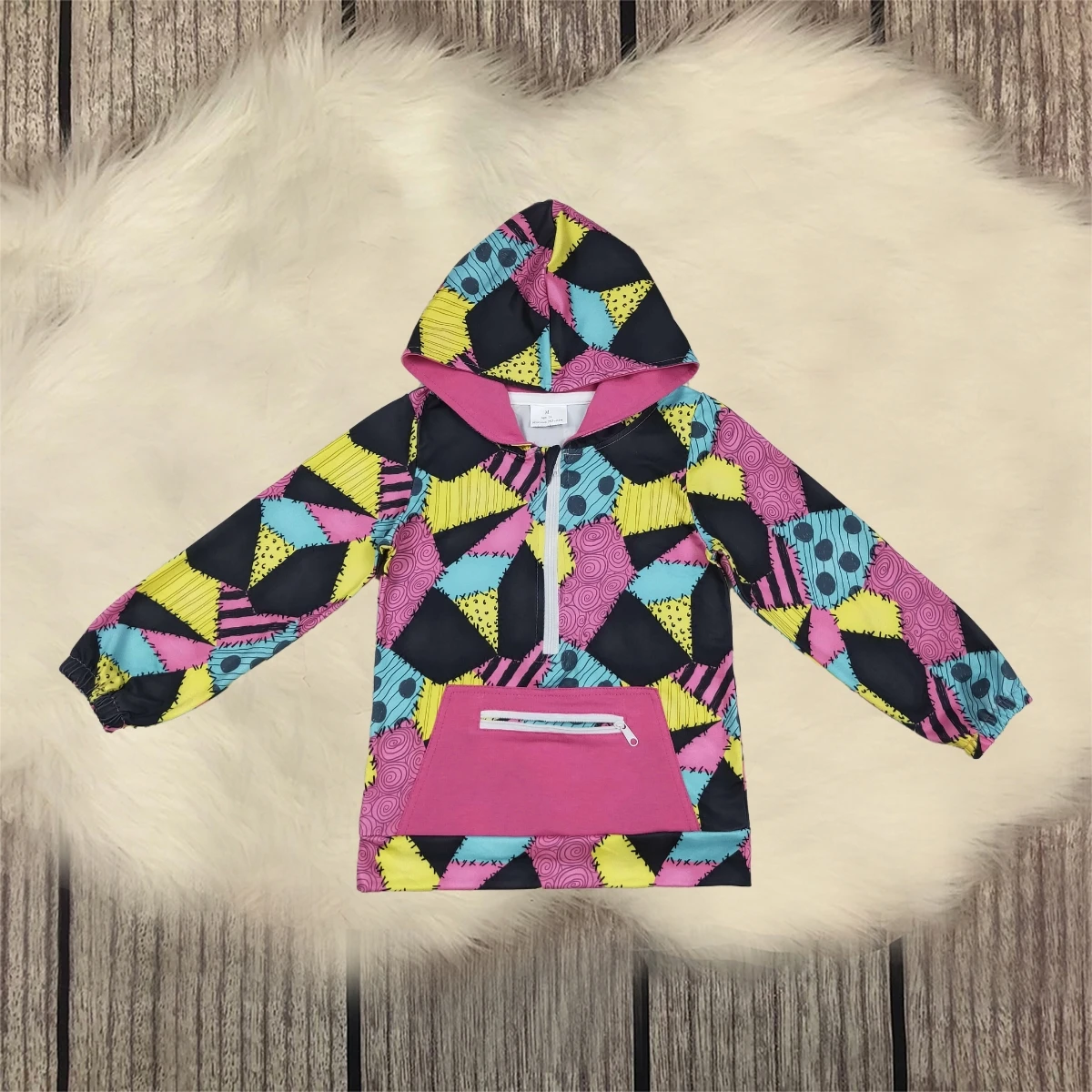 

Kids Baby Girl Sweatshirt Children Hooded Pocket Toddler Halloween Long Sleeve Hoodie Sportswear Zipper Tops Clothes Wholesale
