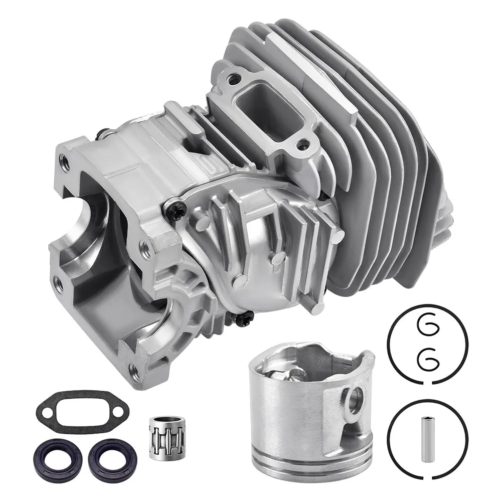 47mm Cylinder And Piston With Oil Seals Gasket Needle Bearing Kit For MS291 MS291C MS271 Chainsaws 1141 020 1206 Garden Tools