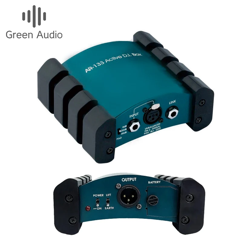 

AR133 Active Direct Box Interface DI Box for Band Stage Performance Recording