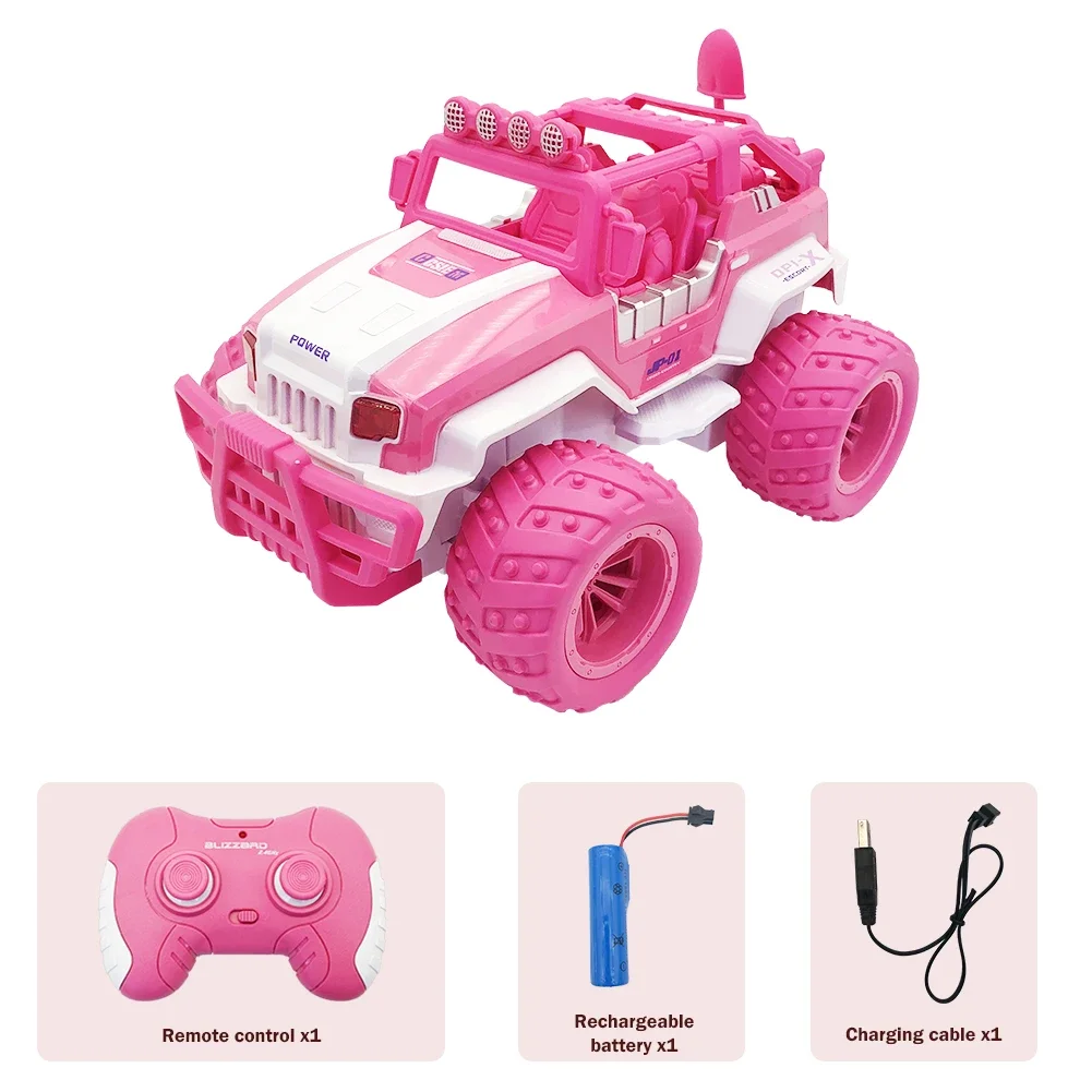 2,4G 1/12 RC Auto 4CH Große Off-road Klettern Lichter Auto High Speed Elektrische Fernbedienung Fahrzeug Kinder Spielzeug jungen Mädchen Geschenke