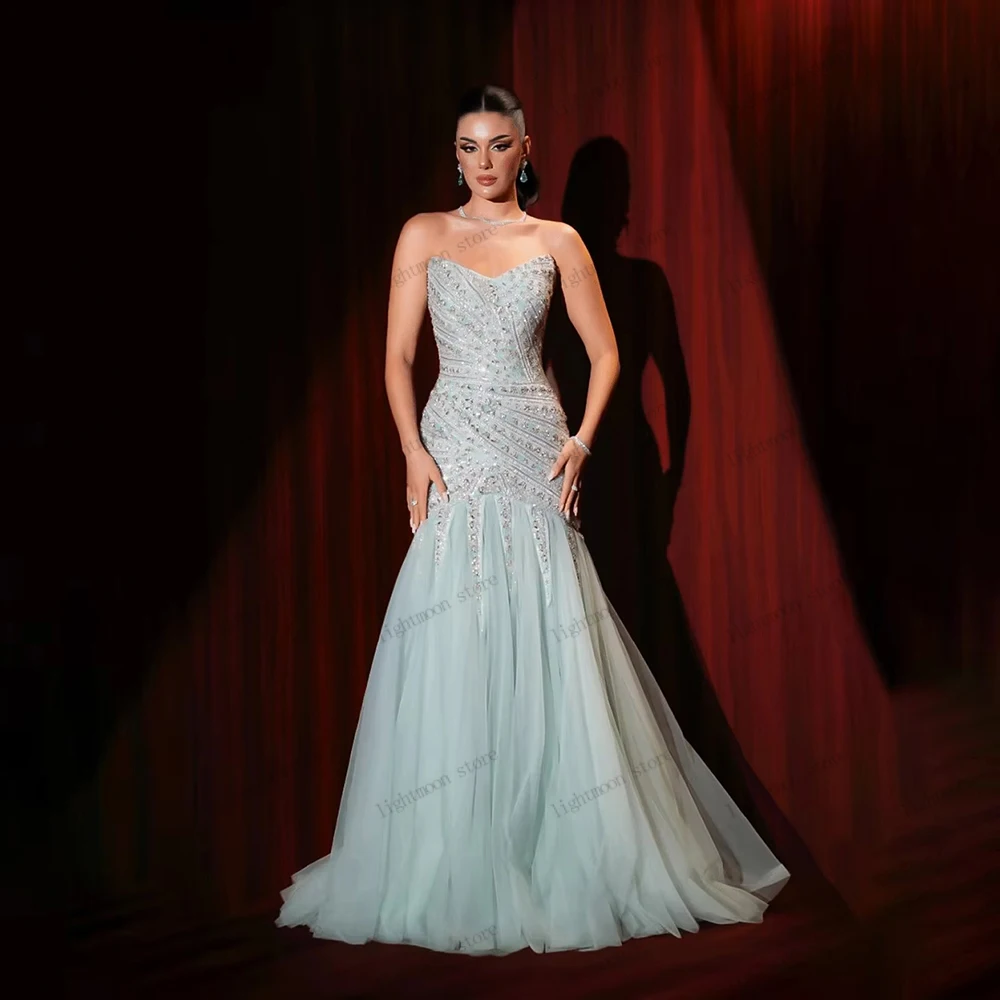 Gorgeous Women's Formal Evening Gowns Exquisite Prom Dress Beading Appliques Pretty Customized Vestidos De Fiesta Elegantes 2026