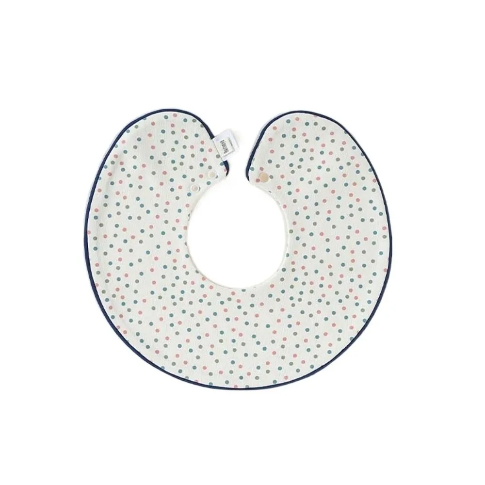 

Принадлежности для кормления: Детский нагрудник на 360 градусов с цветочным принтом, мягкий хлопковый слюнявчик для младенцев, клетчатый, защитный от загрязнений, для вытирания слюны