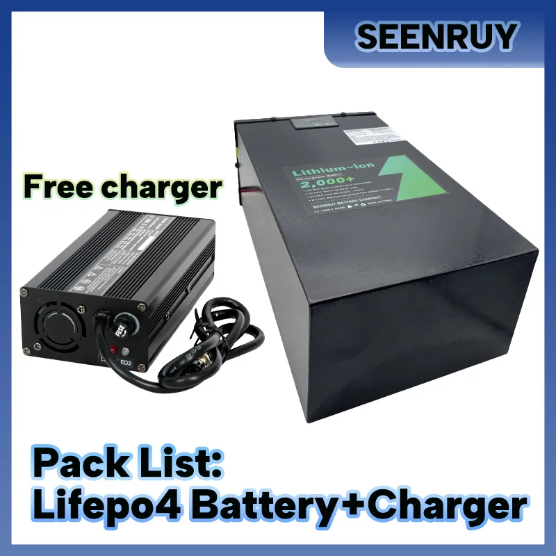 24V 100AH 120AH Lithium Battery Li-ion Free Charger perfect for  Motorcycle RV  Forlift Robot Agriculture Tool