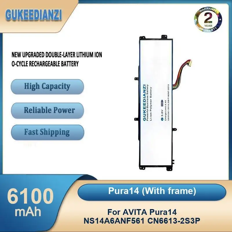 Battery For AVITA Pura1 4 NS14A6ANF561 CN6613-2S3P