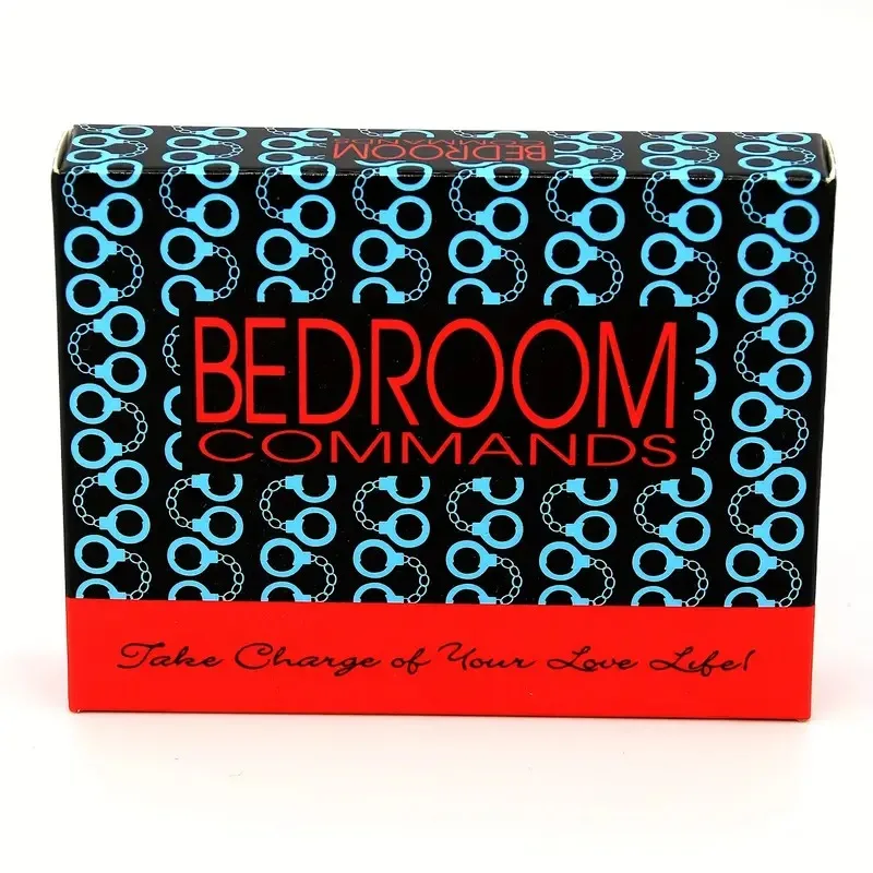 Bedroom Commands Board Card Game 108 Cards Adult Party Interactive Desktop Couple Date Nights Naughty Drinking Games