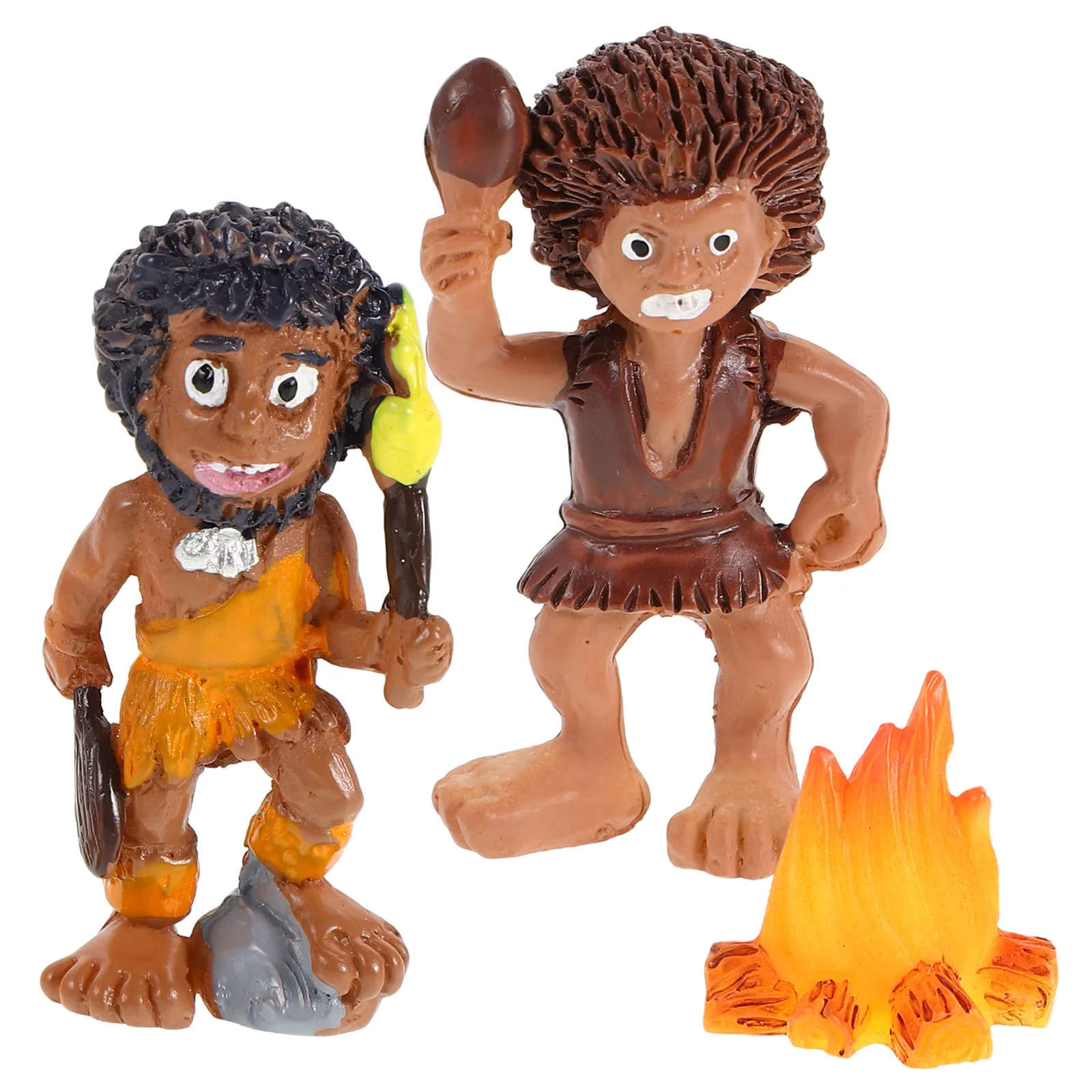 

Набор из 3 миниатюрных фигурок древних первобытных людей из смолы для создания микроландшафта, декора сказочного сада, украшения стола, домашнего декора