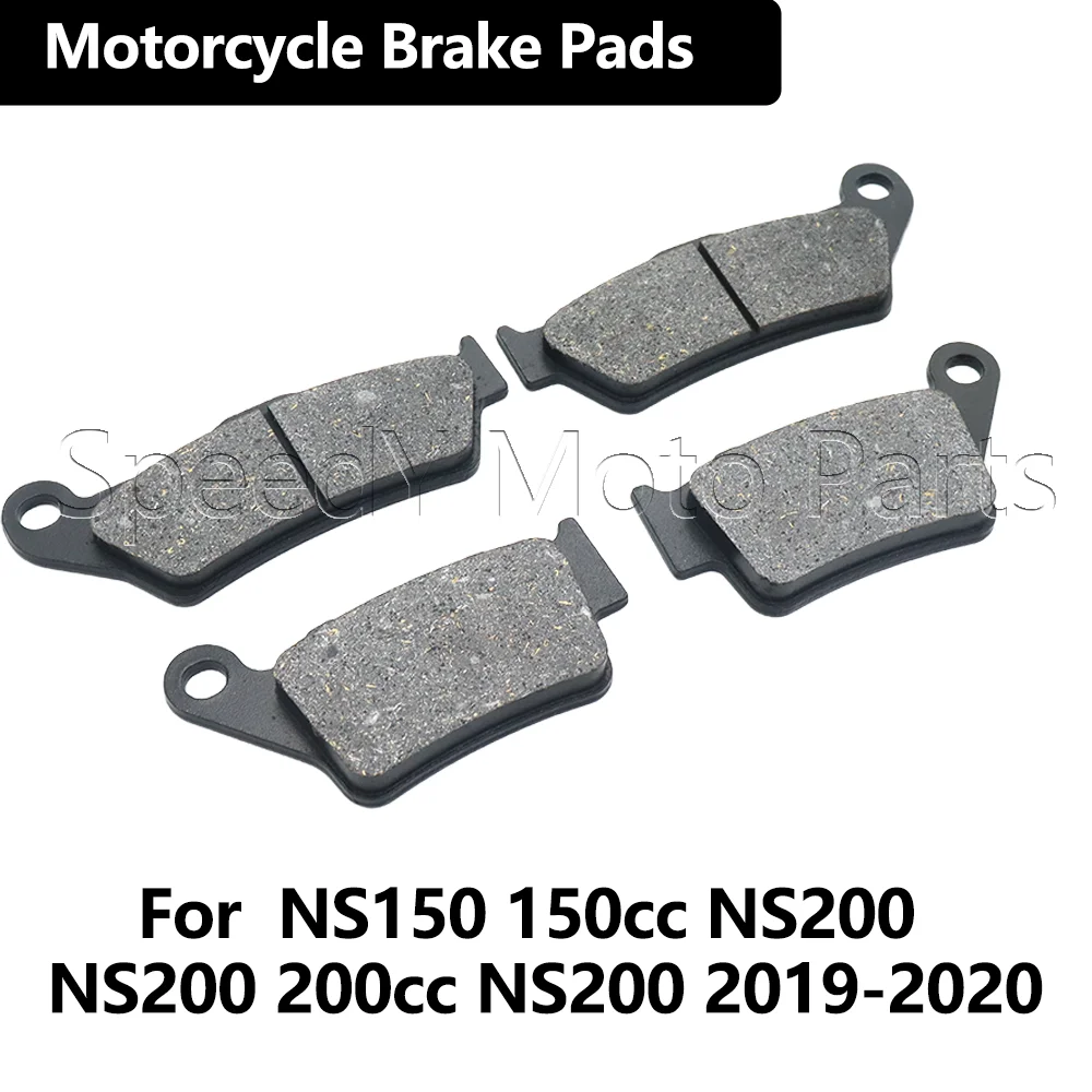 Kit de plaquettes de frein avant et arrière pour accessoires de moto BAJAJ NS150 200 PULSAR200 220 RS200 DOMINATOR 400 RS 200 2019 2020 2021