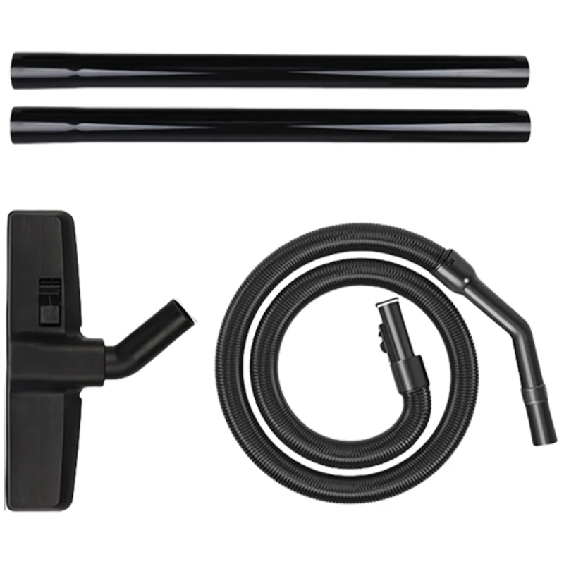 

Set of 3 Extension Cleaning Hose Floor Brush Flexible Suction Pipe Vacuum Cleaner Hose Straight Pipe for Vacuum Cleaner