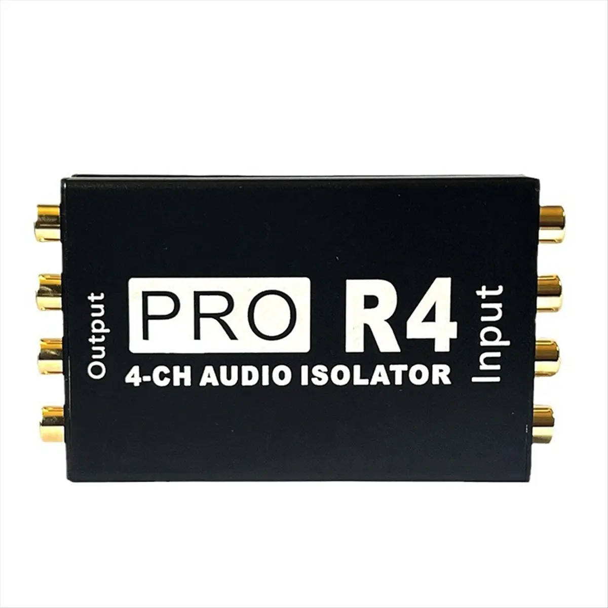 【SPECIAL OFFER】 Audio Isolator 4CH Audio Noise Reducer Current Ground Loop Audio Isolator for Car Audio Modification