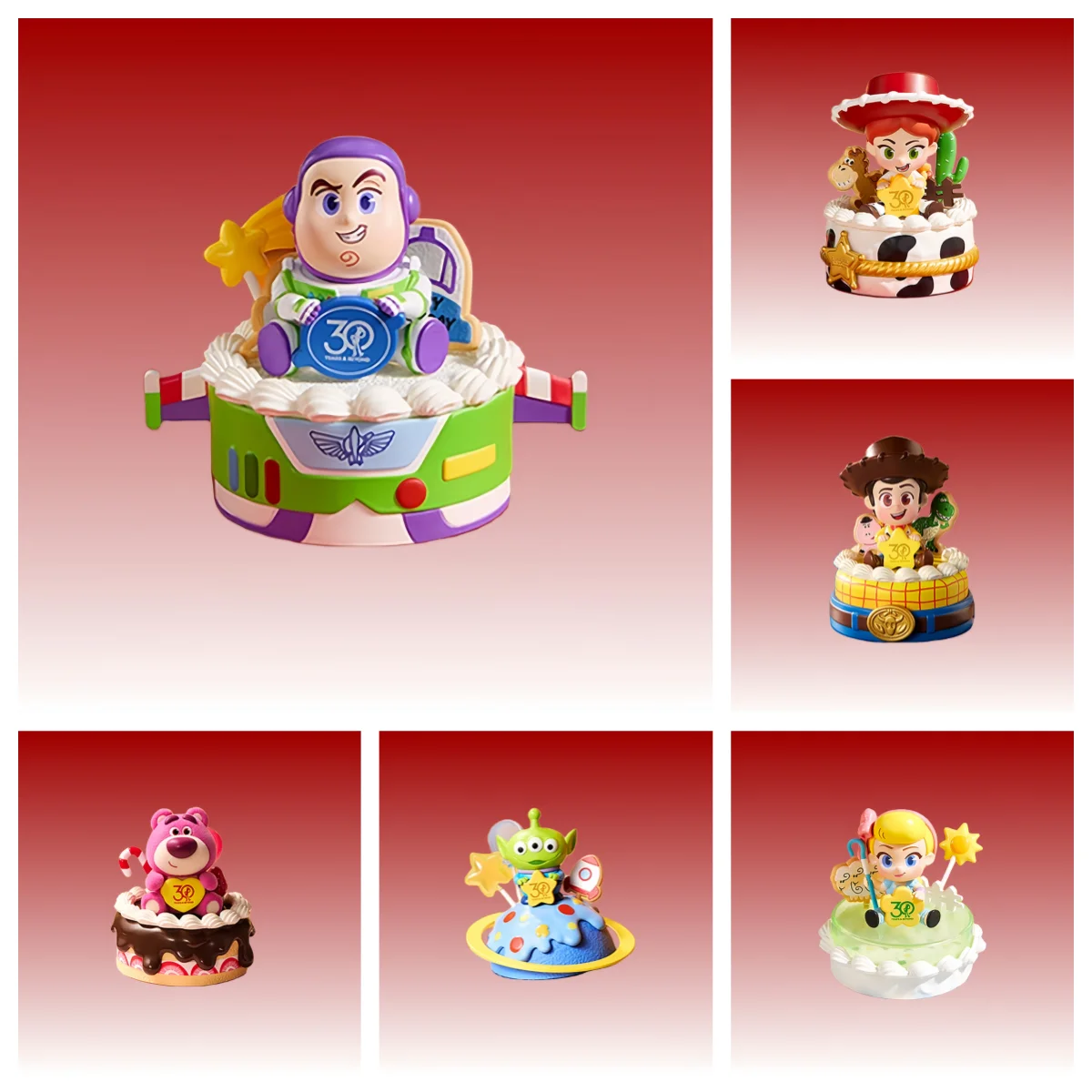 

Pixar Toy Story Surprise Party Blind Box Buzz Lightyear Woody Jessie Alien Space Rangers Zurg Model Figure Toys for Children