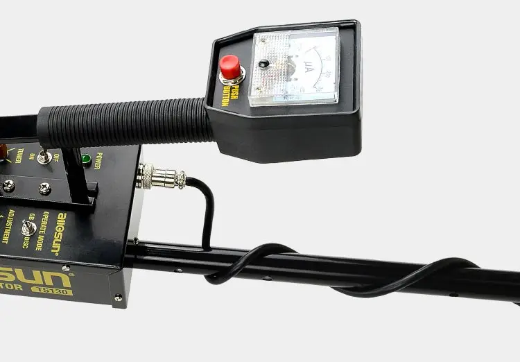 ALLOSUN كاشف المعادن تحت الأرض حفار الذهب، 11.5 بوصة مقاوم للماء البحث لفائف الكنز هنتر الذهب/العملة المعدنية