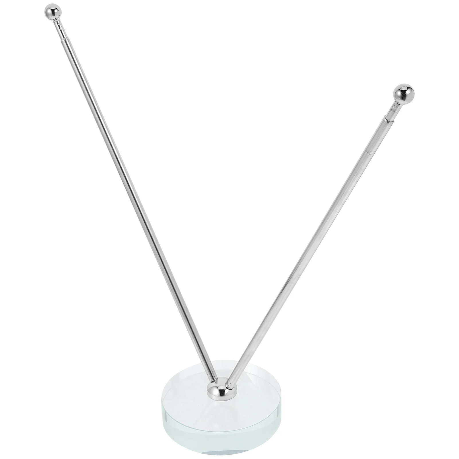 

Desk Flagpole Stainless Steel with Base Stand for Home Practical Holder Stable Car