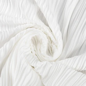 OYMIMI-Camisola de alças sem costas e calças largas sem mangas para mulheres, roupa plissada branca sexy, moda de cintura alta, conjunto de 2 peças, 2023 8 principais vendas conjunto branco calça e cropped - №7